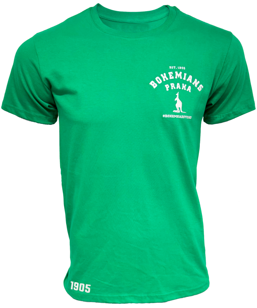 5916-tricko panske vysivka est. 1905 zelene